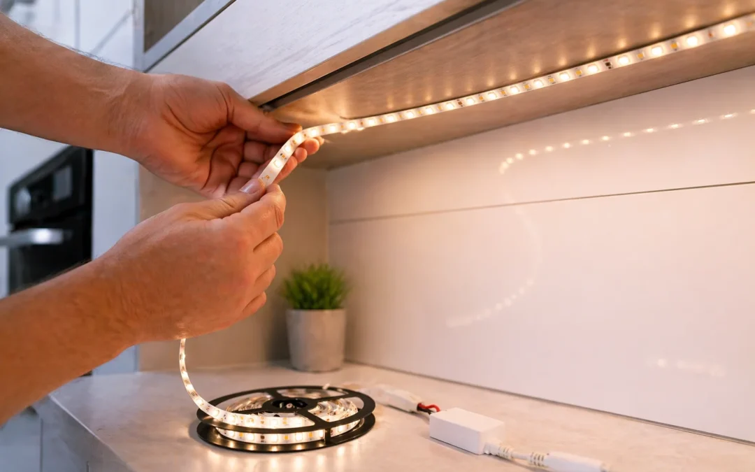 Cómo instalar tiras LED en casa: guía práctica paso a paso